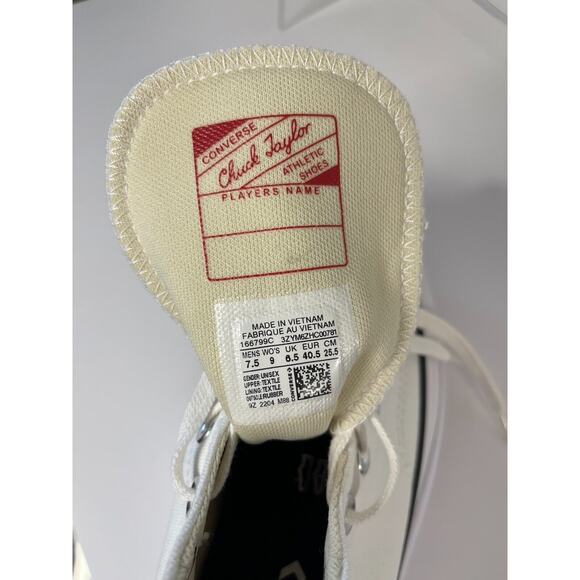 Converse Run Star Hike Sneaker - White - Size Men 7.5 / Women 9 - 166799C - Picture 7 of 8